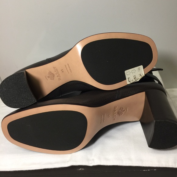 BALLY SWITZERLAND DEIDA CHOCOLATE BOOTIE - Picture 6 of 8